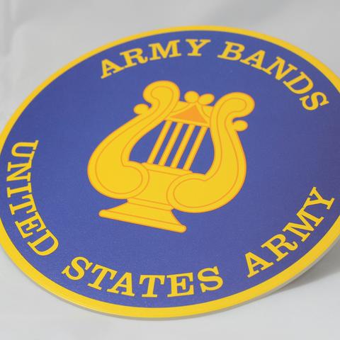 Computer Mouse Pad With Army Bands Logo